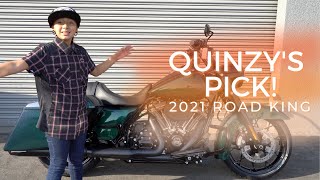 Quinzy's Pick: 2021 Road King in Snake Venom