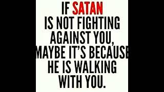 A minute with God 🕊️ His Satan fighting against you?