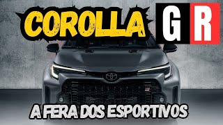 "O TOYOTA GR COROLLA: A FERA DOS HATCHS ESPORTIVOS CHEGA AO BRASIL COM  304CV  E PREÇO DE IMPACTAR!"