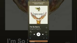 music : im so sorry - made by imagine dragons