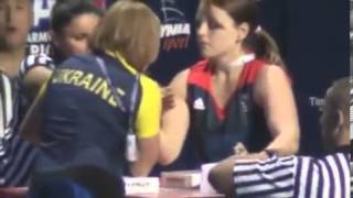 Pretty 21 year old is actually world champion armwrestler