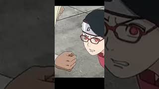 Sarada finished fight in 3 seconds @sarada @boruto