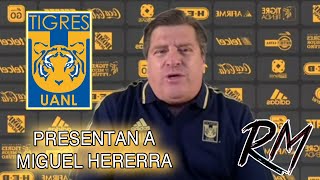 Miguel "Piojo" Herrera, NUEVO DT de TIGRES 🐯│ PRESENTACIÓN OFICIAL│Conferencia de prensa 💥