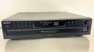 Sony CDP-CE275 5 CD Disc Exchange System Changer Player