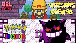 DOUBLE STREAM With Wrecking Crew 98 and Pokemon Blue Color Mod