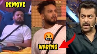 Elvish yadav got warning from big boss and Salman Khan 😡 || @FukraInsaan break rule | Dev Ratra |