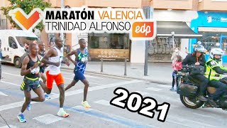 2021 El maratón de la ciudad de Valencia, también llamado Maratón Valencia Trinidad Alfonso