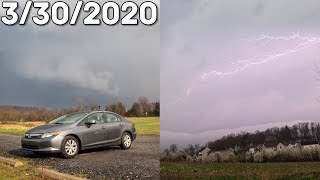 Hail, Lightning, & Heavy Rain - Delco, PA | March 30, 2020