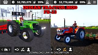 💥ALL INDIAN TRACTOR MOD & INDIAN MAP FS-23 Download link in discription #trending #viralvideos #10k