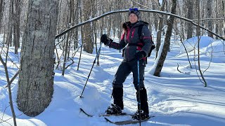 Ski-Nordique & Ski-raquette Mont du lac Lézard secteur de la montagne noire à St-Donat 🎿