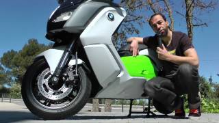 Essai BMW C Evolution série   Que vaut vraiment le maxi scooter électrique . Euro-Motos 69