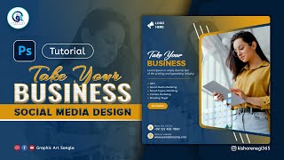 Creative Social Media Post Template Design in Photoshop | Digital Marketing | Graphic Art Sangla