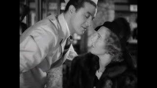 At the Automat -- Jean Arthur and Ray Milland in Easy Living