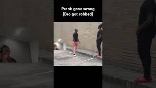 Prank gone wrong (Bro got robbed) #prank #funny #comedy #explore #prankkids #prankencounters