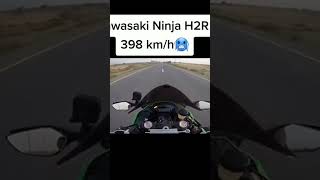 Kavasaki ninja h2r top speed/ninja H2r status/ninja H2r Exhaust sound#shortvideo #viral #attitude 🥵