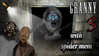 Granny 3 Enhanced - New Update with Spider Mom + Flashlight & Full Gameplay you