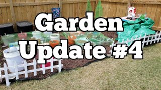 Garden Update #4 | Beginner Container Gardening | Backyard Gardening 2021 🌱🍉🍏🍅