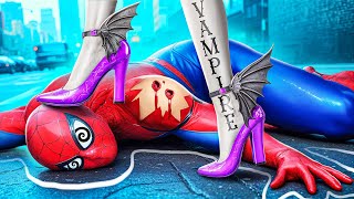 Who Murdered Superhero? Vampire Vs Pikachu Vs Harley Quinn Vs Mermaid!