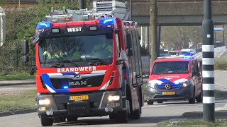 Politie en Brandweer met spoed onderweg naar een ongeval aan de Hoogbroekseweg in Wijchen