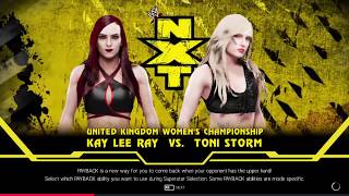 WWE NXT UK TAKEOVER CARDIFF PREDICTIONS : KAY LEE RAY VS TONI STORM