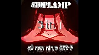 Pemasangan Stoplamp 3in1 all new ninja 250 fi