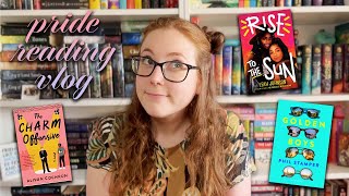 weekly reading vlog: pride edition 🌈