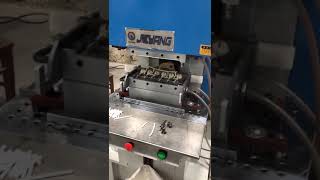 Ukrainian customer using JIEYANG plastic injection moulding machine to make the power cord