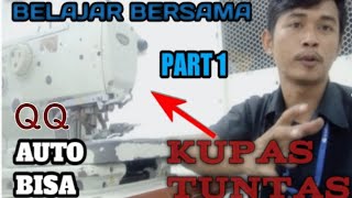 LIHAT INI!! BELAJAR MESIN LOBANG KANCING, AUTO BISA SETELAH TONTON