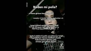 neden mi polis? (başka mesleklerde gelecek) #fyp #keşfet #itzy #midzy