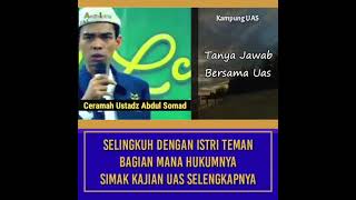 Ustadz Abdul Somad [ Istri selingkuh ]