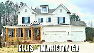 Explore this Stunning MODERN FARMHOUSE In Marietta GA By David Weekley Homes