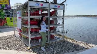 Spring Lake's Kayak Rental Kiosk | Spring Lake,  Michigan