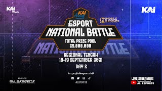 KAI ACCESS ESPORT NATIONAL BATTLE - REGIONAL TENGAH DAY 2 (19 September 2021)