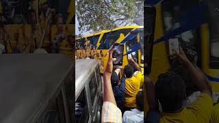 csk arrives at chepauk stadium chennai excitement#csk #ipl