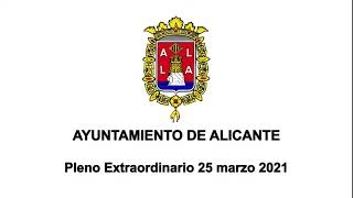 Plenos Extraordinario y Ordinario 25 marzo 2021 1