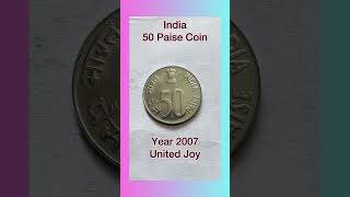 India 50 Paise Coin (2007) | Indian Currency || United Joy