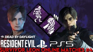 Dead by Daylight: Resident Evil - Survivor Leon Online Matches #4