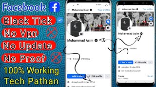 Facebook Black tick | How to create Facebook black Tick Account 2023 | Tech Pathan #youtube #video