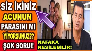 Şeyma Subaşı'nın Sevgilisine Şok Acun'un Parasını Mı Yiyorsunuz Sorusu!! Nafaka Kesilecek Mi ?