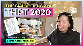 SỐNG LẠI CẢM GIÁC THI TỐT NGHIỆP MÔN TIẾNG ANH SAU CHỤC NĂM | LIVESTREAM HỌC TIẾNG ANH