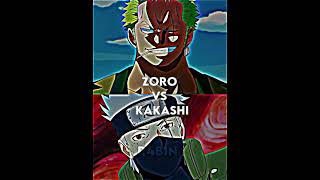 Zoro vs Kakashi // Brr skiri dop dop dop dop dop yes yes yes yes // #yesgoviral #tfyoureading? #fyp