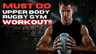 Training with Sam Warburton! Upper body gym session for Rugby players