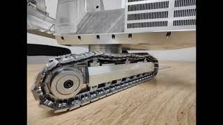 Scale Model Excavators cnc machining