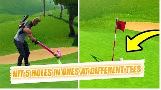 Hit 5 Hole In Ones at Different Tees Guide (Fortnite week 5 challenges)