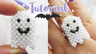 Happy Ghost Tutorial | DIY Halloween Jewelry