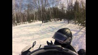 2015 02 Michigan UP Snowmobiling - Saturday