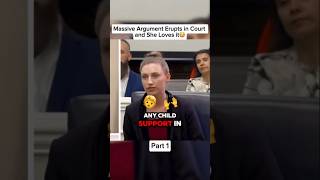 Massive Argument Erupts in Court and She Loves it 🫣 Part-1 #childsupportcourt #judgemathis #court