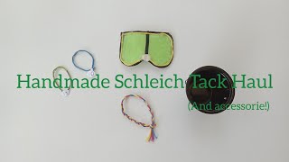 Handmade Schleich tack haul!