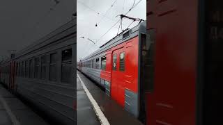 Электрички МЦД-3! Электропоезд Эд4м 0283 с сообщением Москва-Рязань-1.