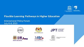 English -  Day 1, IIEP International Policy Forum On Flexible Learning Pathways in Higher Education